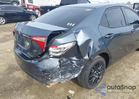 2017 Toyota Corolla Le from USA, damaged, VIN 2T1BURHE0HC868096